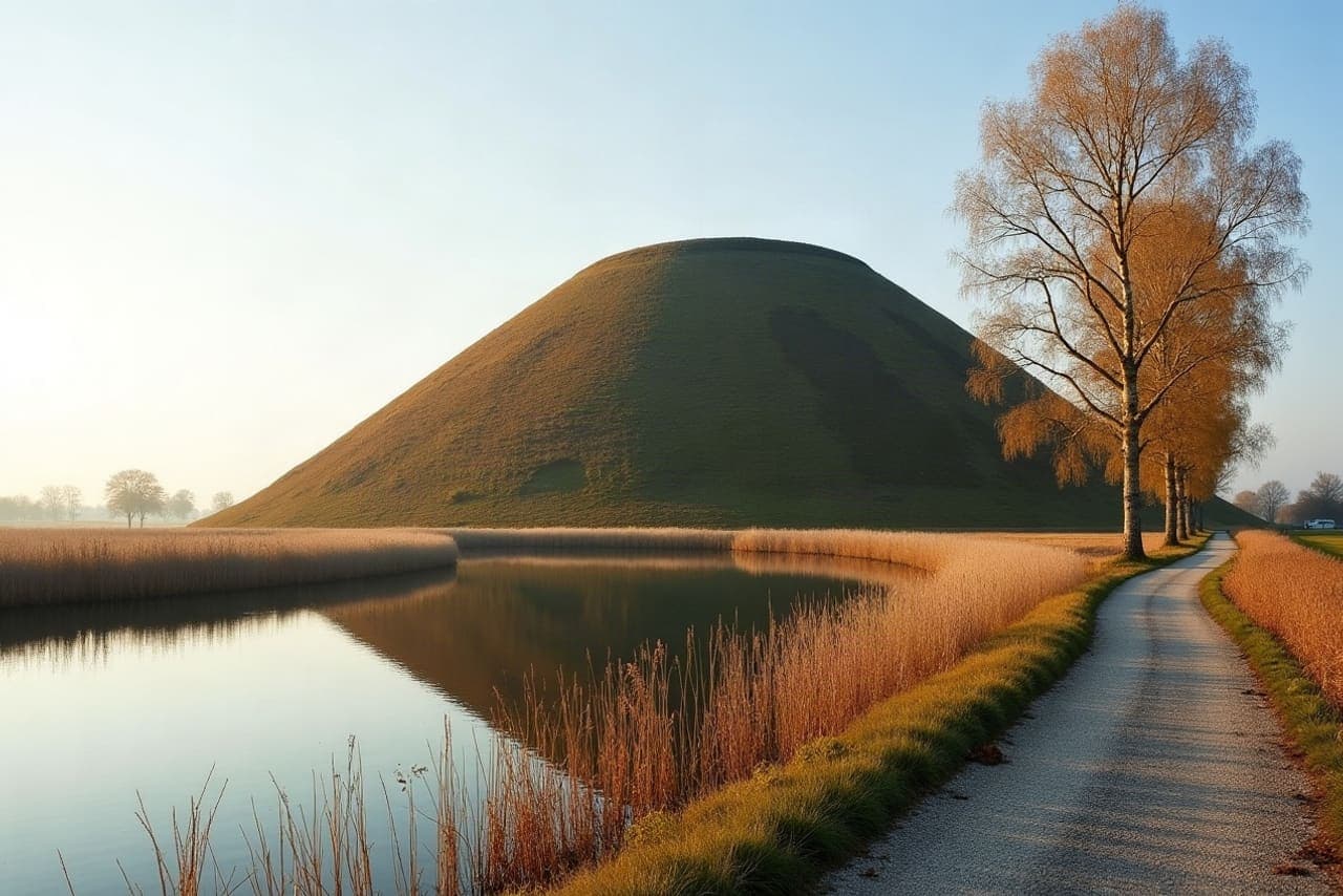 Terril de Lallaing reconverti en espace naturel, ancienne fosse Bonnel